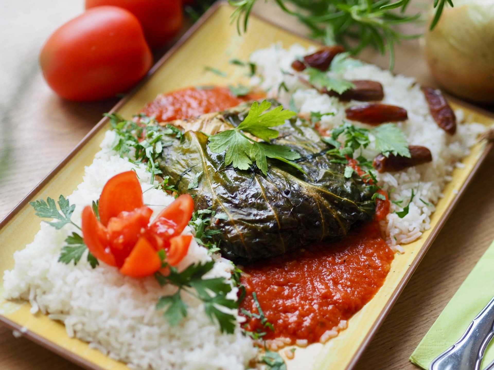 Welcoming dining area of the café