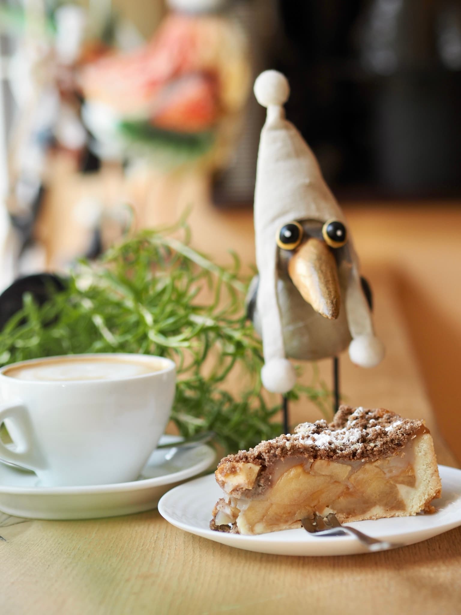 Cozy corner in the café