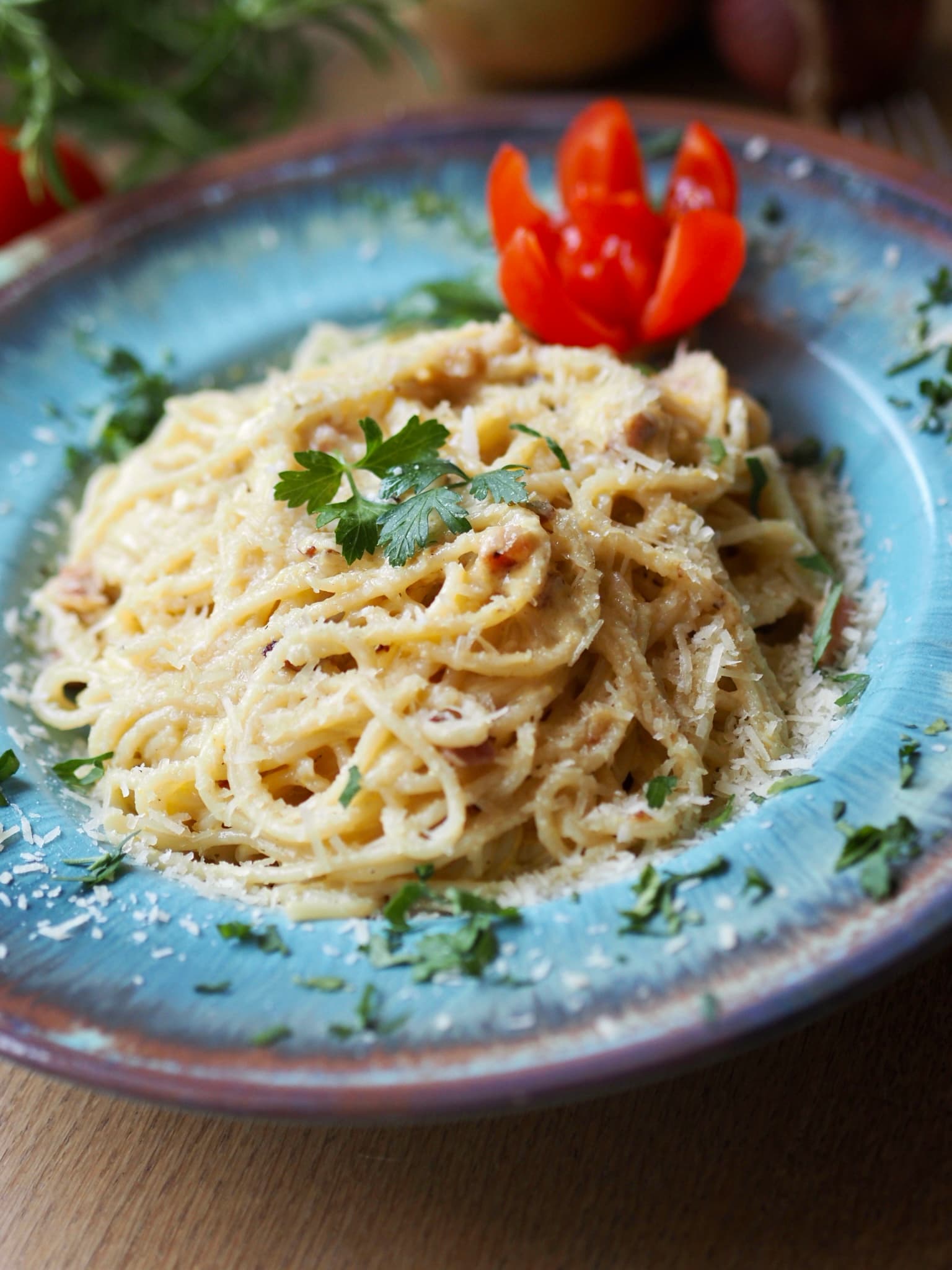 Rustic decoration in the café