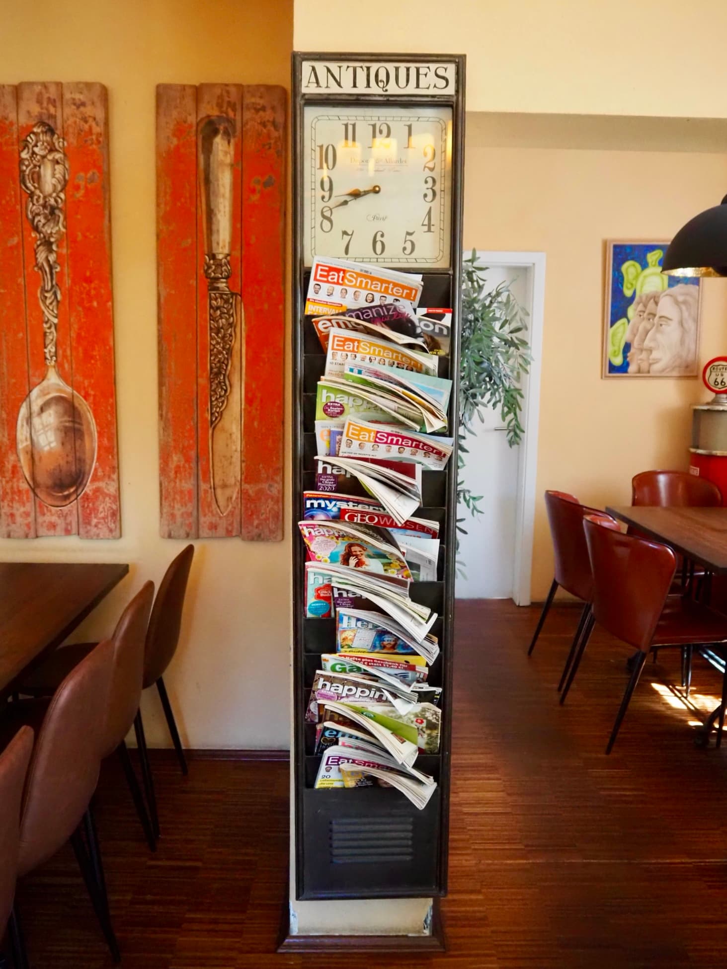 Culinary variety at Café Panini